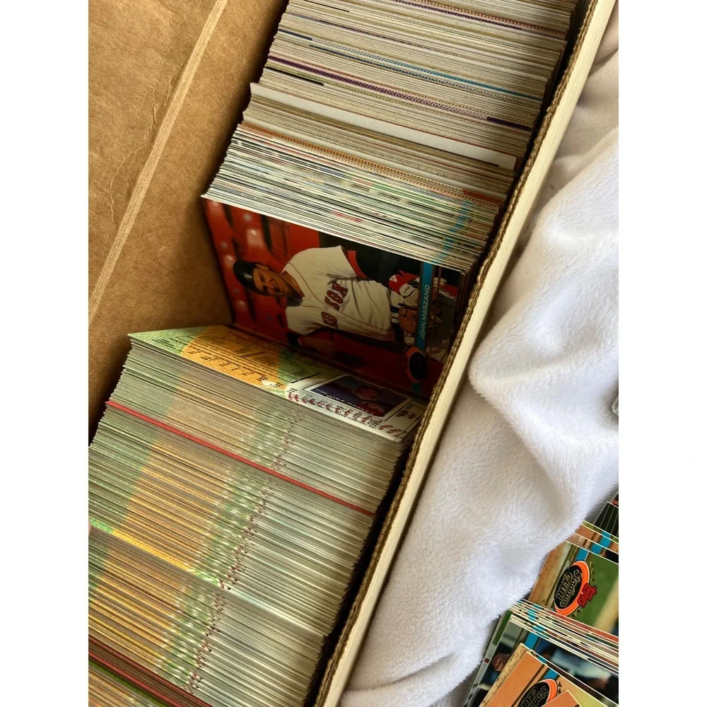 Vintage Baseball Card Lot 1980s 1990s Topps Stadium Club Upper Deck Estate Find